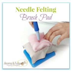 Needle_Felting_Brush_Pad_Acorns_And_Twigs