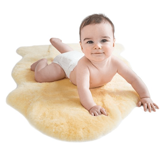 Sheepskin Rug for Babies from Woolino